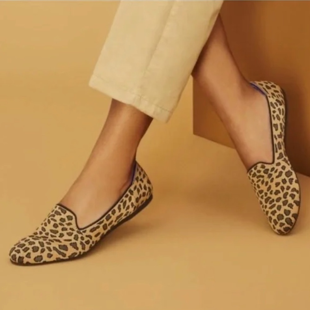 Rothy’s Cheetah print Loafer - Size 9